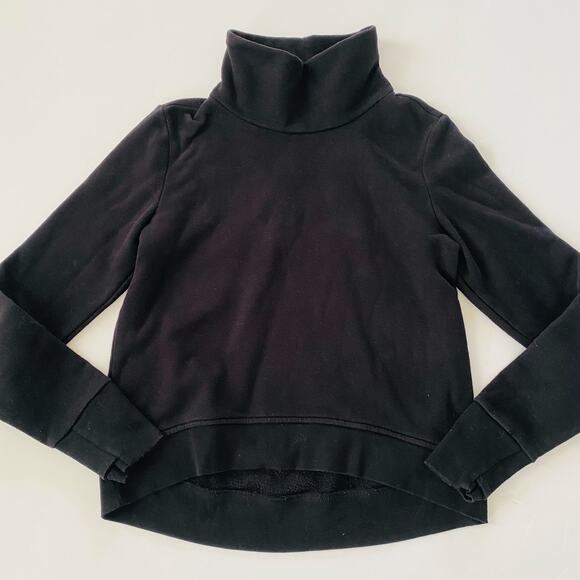 Tek Gear | Mock Turtleneck Sweatshirt S Black - Picture 1 of 5
